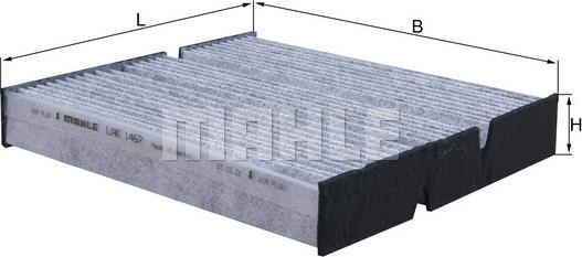 KNECHT LAK1467 - Filtro, aire habitáculo parts5.com