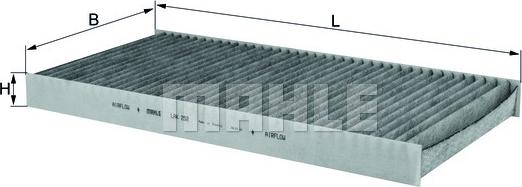 KNECHT LAK 252 - Φίλτρο, αέρας εσωτερικού χώρου parts5.com