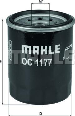 KNECHT OC 1177 - Oil Filter parts5.com