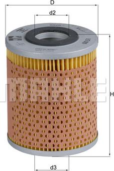 KNECHT OX 51 - Oil Filter parts5.com