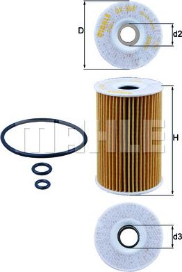 KNECHT OX 388D - Oil Filter parts5.com