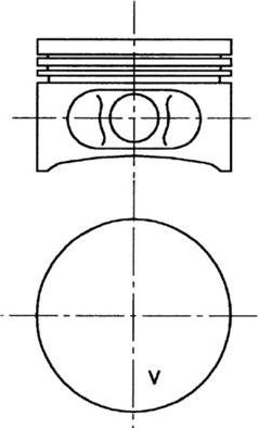 Kolbenschmidt 99646600 - Piston parts5.com