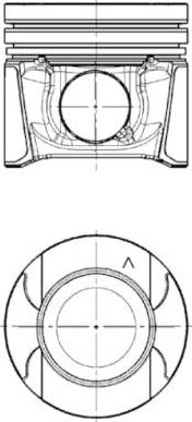 Kolbenschmidt 97504620 - Tłok parts5.com