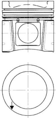 Kolbenschmidt 40332610 - Pistón parts5.com