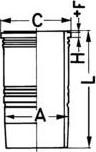 Kolbenschmidt 89092110 - Cylinder Sleeve parts5.com