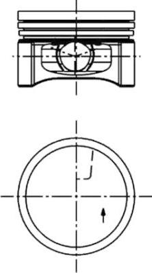 Kolbenschmidt 40219600 - Piston parts5.com