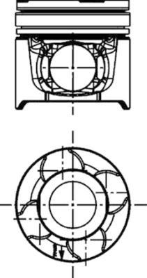 Kolbenschmidt 40217600 - Pistón parts5.com