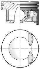 Kolbenschmidt 41533600 - Поршень parts5.com