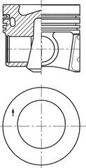 Kolbenschmidt 41271610 - Piston parts5.com