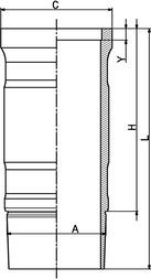 Kolbenschmidt 89901110 - Košuljica cilindra parts5.com