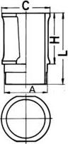 Kolbenschmidt 89301110 - Zylinderlaufbuchse parts5.com