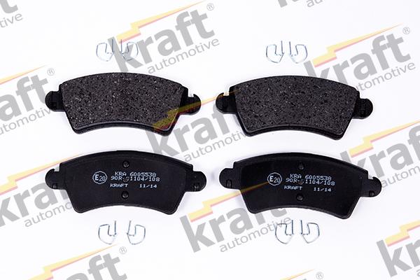 KRAFT AUTOMOTIVE 6005538 - Fren balata seti, diskli fren parts5.com