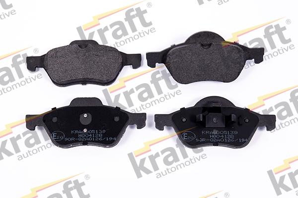 KRAFT AUTOMOTIVE 6005139 - Fékbetétkészlet, tárcsafék parts5.com