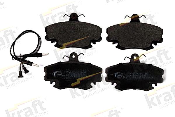 KRAFT AUTOMOTIVE 6005130 - Sada brzdových destiček, kotoučová brzda parts5.com