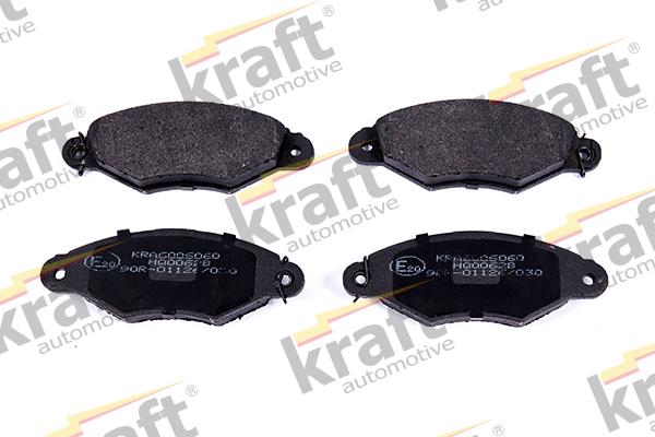 KRAFT AUTOMOTIVE 6006060 - Тормозные колодки, дисковые, комплект parts5.com