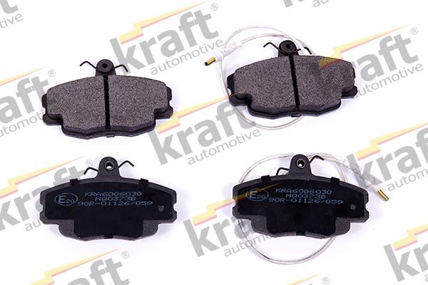 KRAFT AUTOMOTIVE 6006030 - Fékbetétkészlet, tárcsafék parts5.com