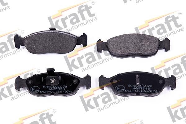 KRAFT AUTOMOTIVE 6006070 - Komplet pločica, disk-kočnica parts5.com