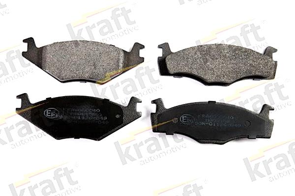 KRAFT AUTOMOTIVE 6000040 - Bremsbelagsatz, Scheibenbremse parts5.com