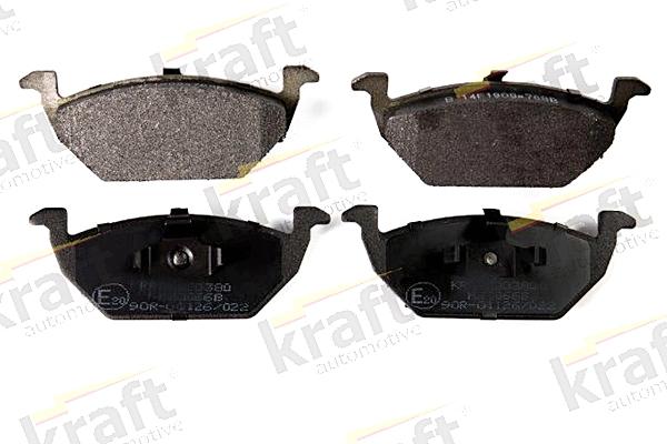 KRAFT AUTOMOTIVE 6000380 - Fren balata seti, diskli fren parts5.com