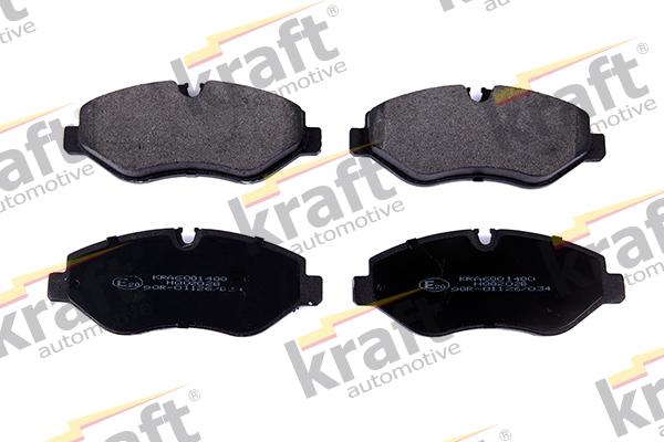 KRAFT AUTOMOTIVE 6001400 - Fékbetétkészlet, tárcsafék parts5.com