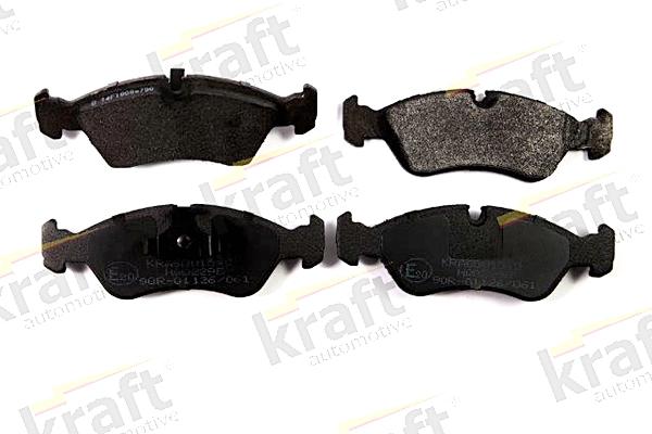 KRAFT AUTOMOTIVE 6001540 - Komplet zavornih oblog, ploscne (kolutne) zavore parts5.com