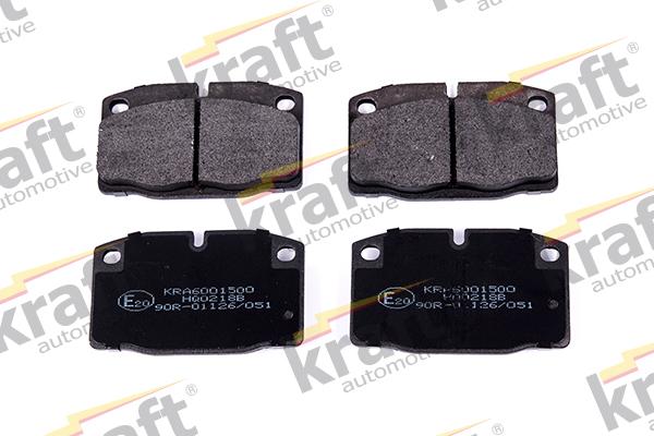 KRAFT AUTOMOTIVE 6001500 - Brake Pad Set, disc brake parts5.com