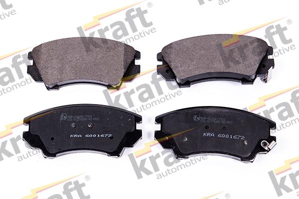 KRAFT AUTOMOTIVE 6001672 - Fékbetétkészlet, tárcsafék parts5.com