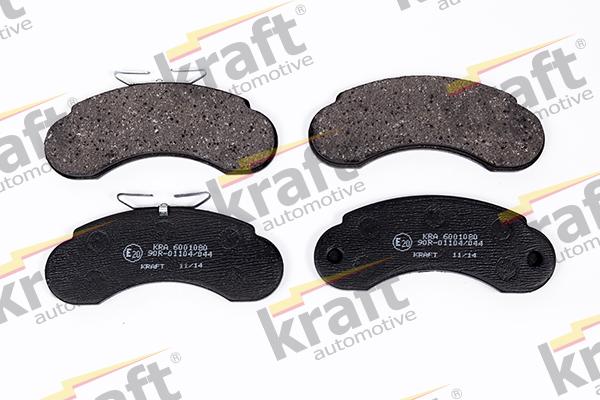 KRAFT AUTOMOTIVE 6001080 - Fékbetétkészlet, tárcsafék parts5.com