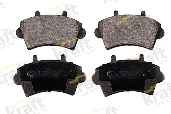 KRAFT AUTOMOTIVE 6001710 - Bremsbelagsatz, Scheibenbremse parts5.com