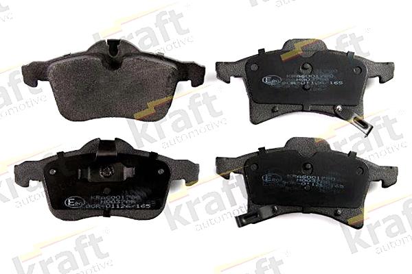 KRAFT AUTOMOTIVE 6001780 - Zestaw klocków hamulcowych, hamulce tarczowe parts5.com