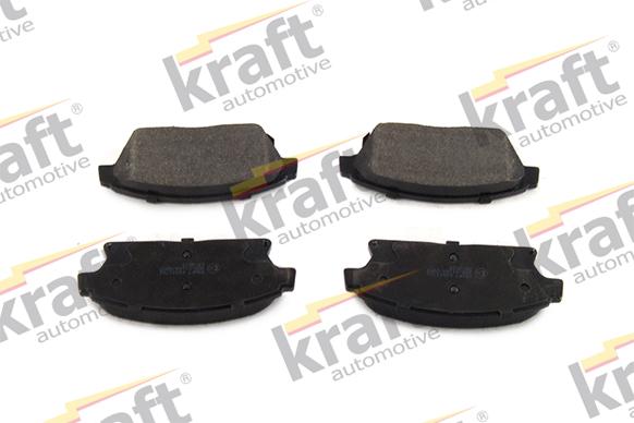 KRAFT AUTOMOTIVE 6001782 - Sada brzdových platničiek kotúčovej brzdy parts5.com