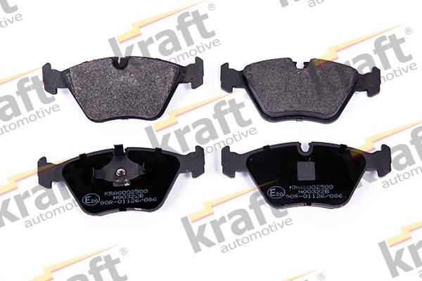 KRAFT AUTOMOTIVE 6002500 - Kit de plaquettes de frein, frein à disque parts5.com