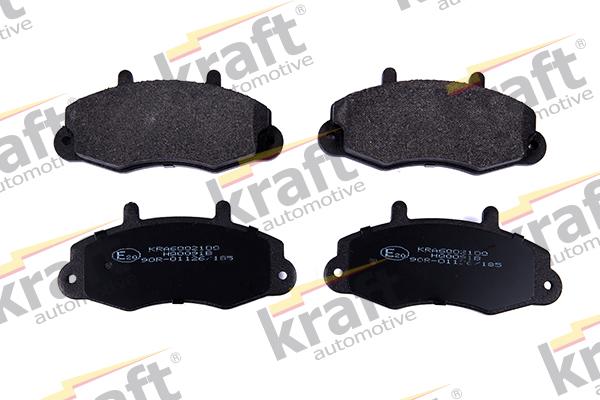 KRAFT AUTOMOTIVE 6002100 - Komplet pločica, disk-kočnica parts5.com