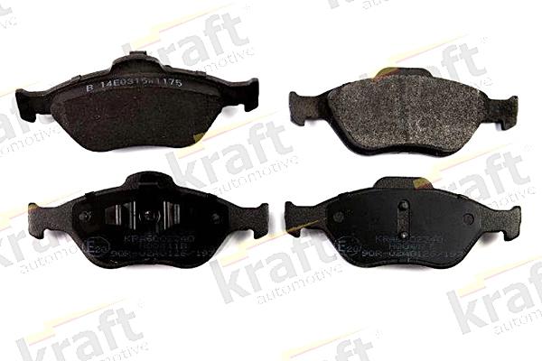 KRAFT AUTOMOTIVE 6002340 - Piduriklotsi komplekt,ketaspidur parts5.com