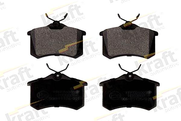 KRAFT AUTOMOTIVE 6010092 - Brake Pad Set, disc brake parts5.com