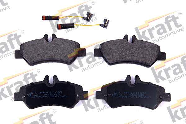 KRAFT AUTOMOTIVE 6011093 - Komplet pločica, disk-kočnica parts5.com