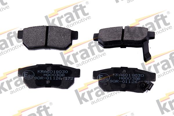 KRAFT AUTOMOTIVE 6018030 - Fékbetétkészlet, tárcsafék parts5.com