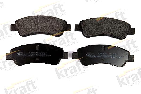 KRAFT AUTOMOTIVE 6013102 - Sada brzdových destiček, kotoučová brzda parts5.com