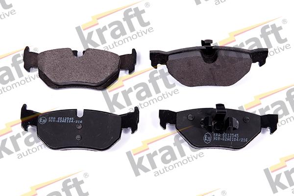 KRAFT AUTOMOTIVE 6012545 - Komplet zavornih oblog, ploscne (kolutne) zavore parts5.com