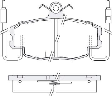 KSH EUROPE 1850.0058178 - Σετ τακάκια, δισκόφρενα parts5.com