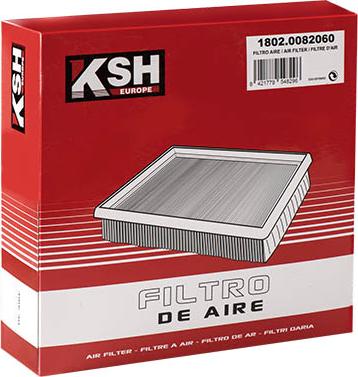 KSH EUROPE 1802.0082057 - Φίλτρο αέρα parts5.com