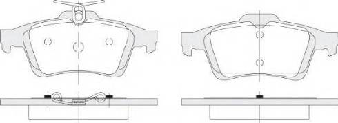 KSH EUROPE 1850.0058217 - Fren balata seti, diskli fren parts5.com