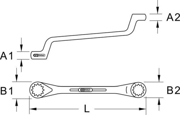 KS Tools BT521300 - Herram. montaje, ventilador (acoplam. fricción líquidos) parts5.com