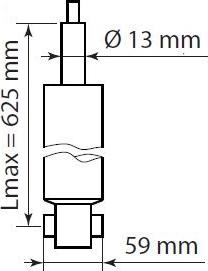 KYB 3448024 - Амортизатор parts5.com