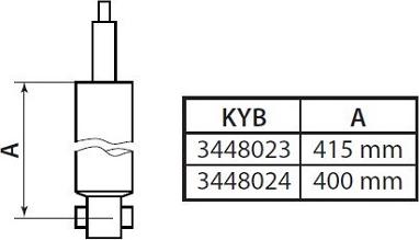 KYB 3448024 - Amort parts5.com