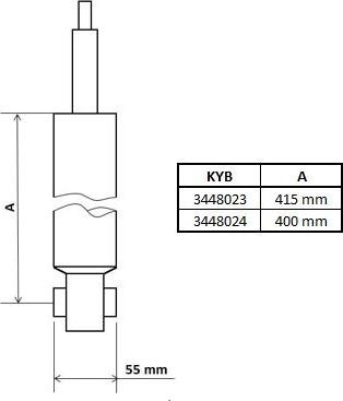 KYB 3448024 - Amort parts5.com