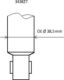 KYB 351700 - Iskunvaimennin parts5.com