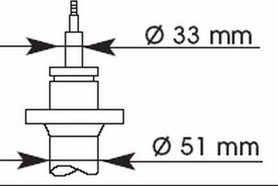 KYB 324016 - Amortiguador parts5.com