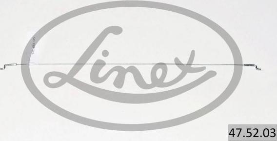 Linex 47.52.03 - Mando por cable, ajuste respaldo parts5.com