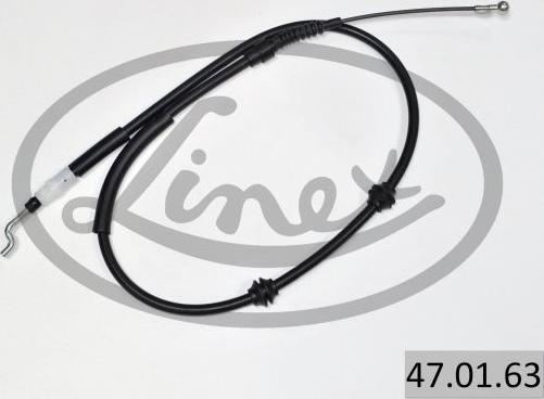 Linex 47.01.63 - Cable de accionamiento, freno de estacionamiento parts5.com